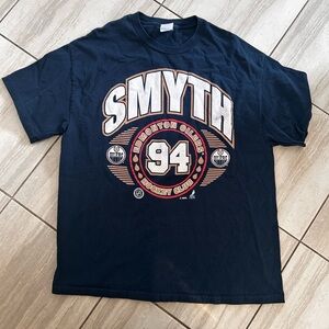Vintage Edmonton oilers SMYTH t shirt size‎ XL